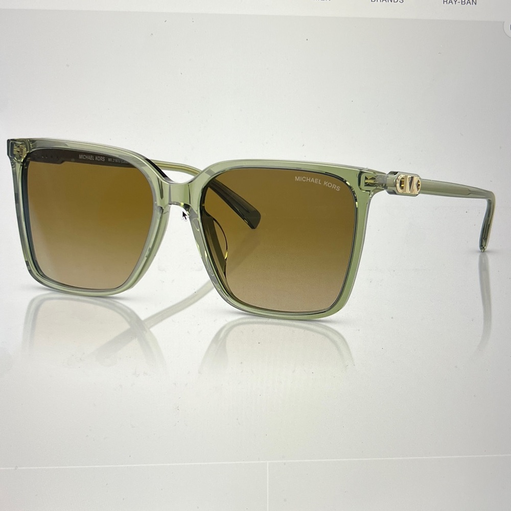 NEW- Michael Kors
Women's Canberra Polarized Sunglasses, Green Gradient
